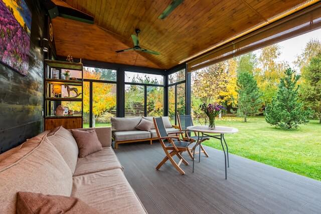 houten veranda